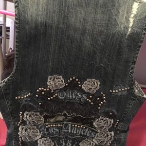 Jean cut sleeve jacket